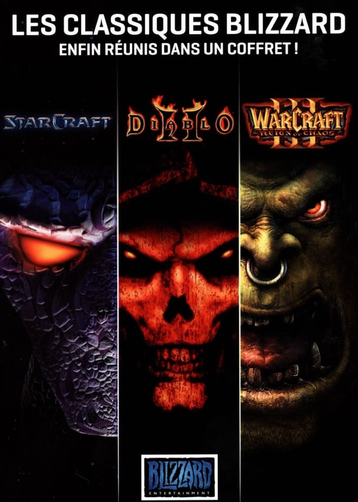 PC - Coffret Blizzard : Diablo 2+Starcraft+Warcraft 3+les extensions Box PC - Coffret Blizzard : Diablo 2+Starcraft+Warcraft 3+les extensions Box 785300121696 N. figura 1