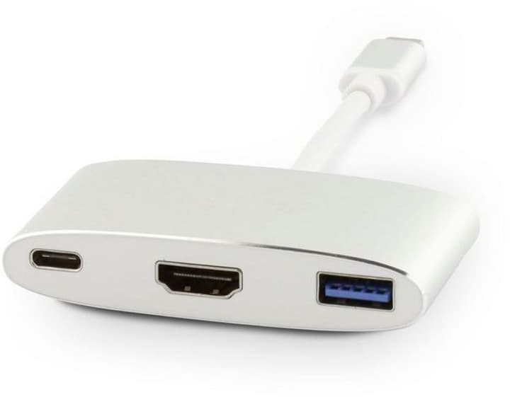LMP Multiadapter USB-C - HDMI, USB 3.0 Adattatore Multiadapter USB-C - HDMI, USB 3.0 Adattatore LMP 785300145319 N. figura 1