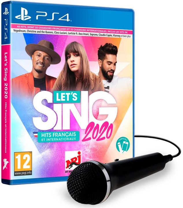 PS4 - Let's Sing 2020 Hits français et internationaux F Box PS4 - Let's Sing 2020 Hits français et internationaux F Box 785300146834 Photo no. 1