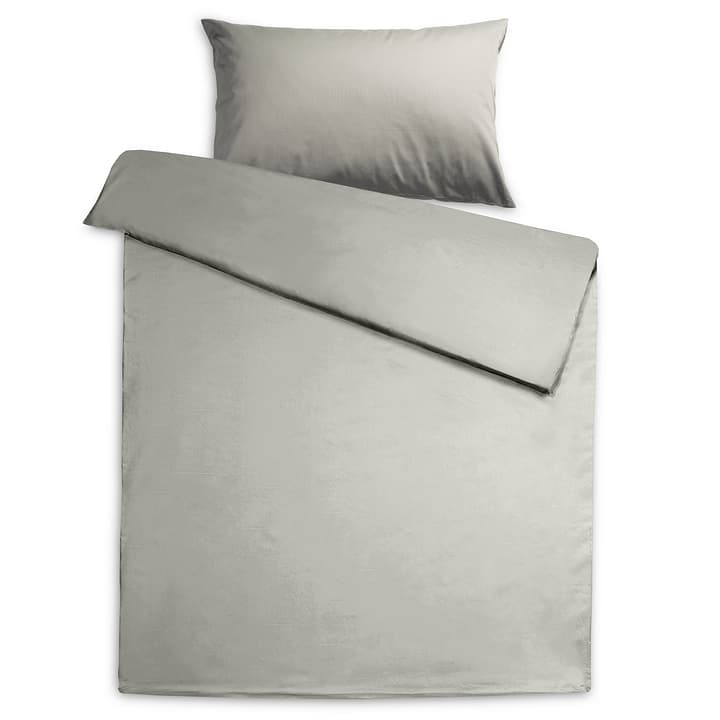 KOS Taie d'oreiller Satin KOS Taie d'oreiller Satin 376079510680 Dimensions L: 65.0 cm x L: 65.0 cm Couleur Gris Photo no. 1
