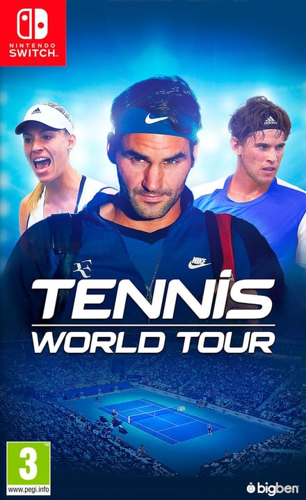 Switch - Tennis World Tour (D/F) Box Switch - Tennis World Tour (D/F) Box 785300132952 N. figura 1