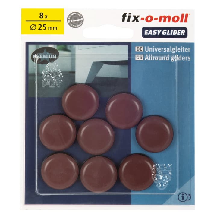 Image of Fix-O-Moll Universalgleiter 5 mm / Ø 25 8 x
