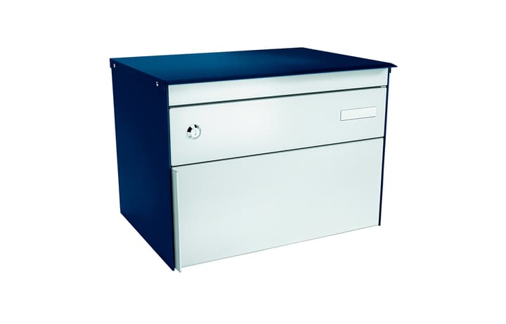 Image of Stebler s:box 13 Saphirblau/Weissalu Briefkasten bei Do it + Garden von Migros