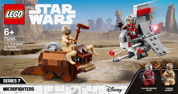 LEGO 75265 Skyhopper vs. Bantha Microfighters LEGO 75265 Skyhopper vs. Bantha Microfighters 748730000000 Photo no. 1