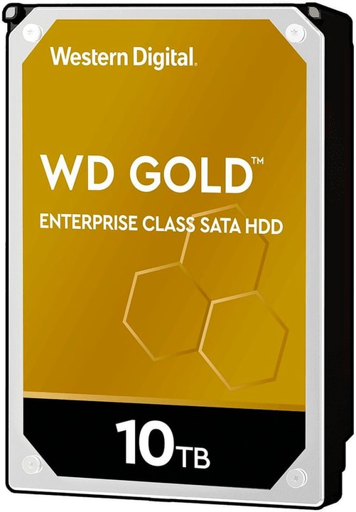 Western Digital Harddisk Gold 10 TB 3.5" Disque Dur Interne HDD Harddisk Gold 10 TB 3.5" Disque Dur Interne HDD Western Digital 785300150227 Photo no. 1