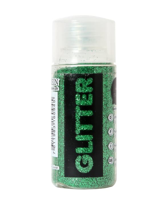 Image of I AM CREATIVE Glitter fein 15 g, grün Glitterglue