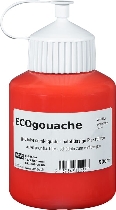 Image of Pébéo Ecogouache zinnoberrot bei Do it + Garden von Migros