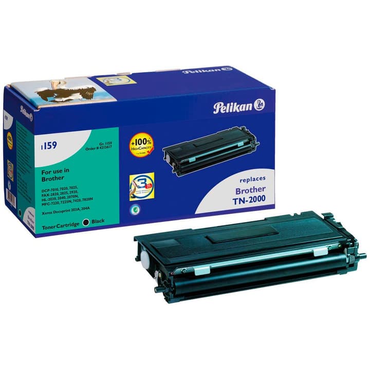 Pelikan cartouche de toner 1159 TN-2000 XXL noir Cartouche toner cartouche de toner 1159 TN-2000 XXL noir Cartouche toner Pelikan 785300123297 Photo no. 1