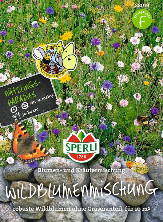 Image of Sperli Wildblumenmischung Blumen- & Kräuterwiese Blumensamen