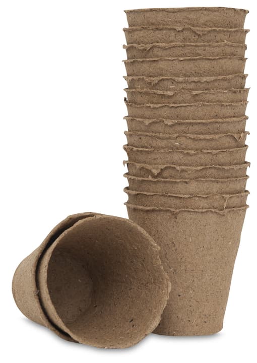 Windhager Vasi di torba 8 cm, rotondi, 16 pezzi Vasi di torba 8 cm, rotondi, 16 pezzi Windhager 631253200000 N. figura 1