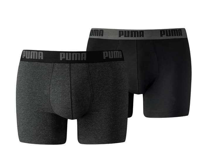 Image of Puma Boxer Shorts 2er Pack Unterhosen dunkelgrau