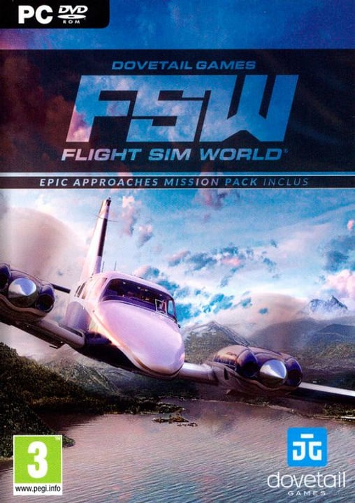 PC - Flight Simulator World F Box PC - Flight Simulator World F Box 785300132325 Photo no. 1