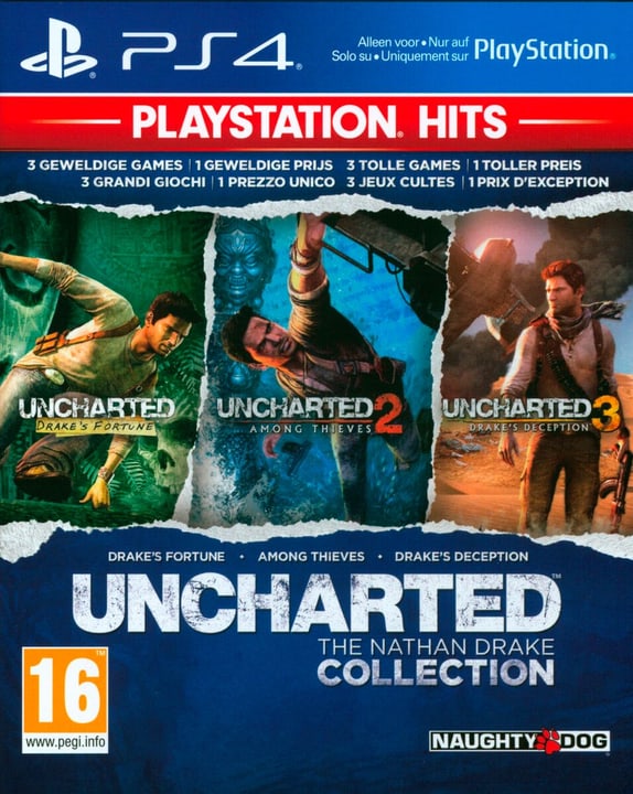 PS4 - PlayStation Hits: Uncharted Collection Box PS4 - PlayStation Hits: Uncharted Collection Box 785300147797 N. figura 1