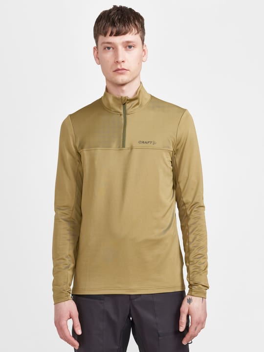 Image of Craft Core Gain Midlayer M Langarmshirt gold