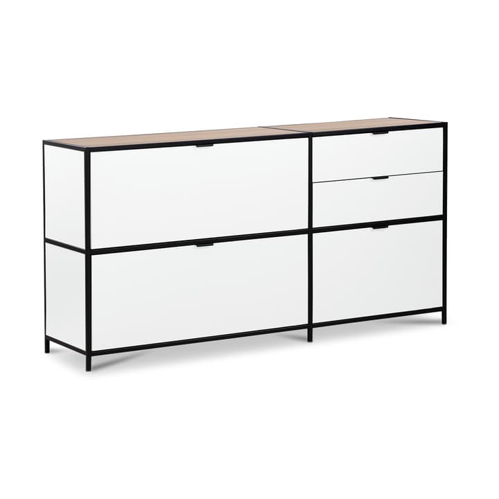 Edition Interio SEVEN Buffet SEVEN Buffet Edition Interio 362259400000 Dimensions L: 155.0 cm x P: 38.0 cm x H: 80.0 cm Couleur Blanc Photo no. 1