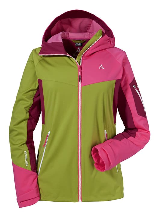 Schöffel Softshell Hdy Annapolis Veste softshell pour femme Softshell Hdy Annapolis Veste softshell pour femme Schöffel 465739304466 Couleur lime Taille 44 Photo no. 1