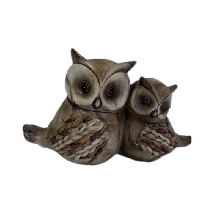 Image of Colibri Figure décorative Hibou avec bébé 18.6 cm, Dekofigur Eule mit Baby cm Skulptur