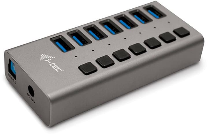 i-Tec USB 3.0 7port + Power Adapter 36 W Charging Hub USB 3.0 7port + Power Adapter 36 W Charging Hub i-Tec 785300147261 N. figura 1