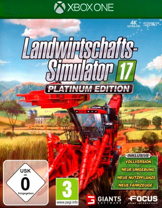 Xbox One - Landwirtschafts-Simulator 17 Platinum Edition (D) Xbox One - Landwirtschafts-Simulator 17 Platinum Edition (D) 785300130525 N. figura 1