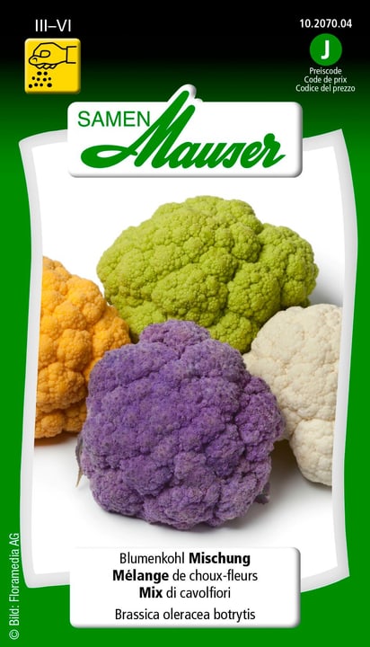 Image of Samen Mauser Blumenkohl Mischung Gemüsesamen