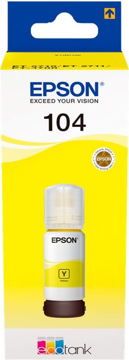 Epson 104 giallo Serbatoio di inchiostro 104 giallo Serbatoio di inchiostro Epson 798562700000 N. figura 1