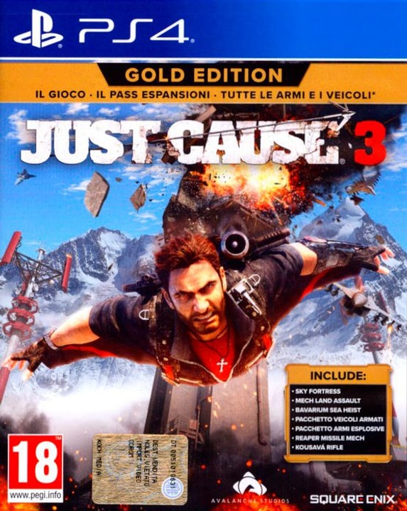 PS4 - Just Cause 3 Gold Edition PS4 - Just Cause 3 Gold Edition 785300122083 Photo no. 1