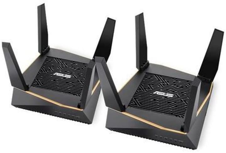 Asus Mesh-System RT-AX92U 2er-Set Router Mesh-System RT-AX92U 2er-Set Router Asus 785300144834 Photo no. 1