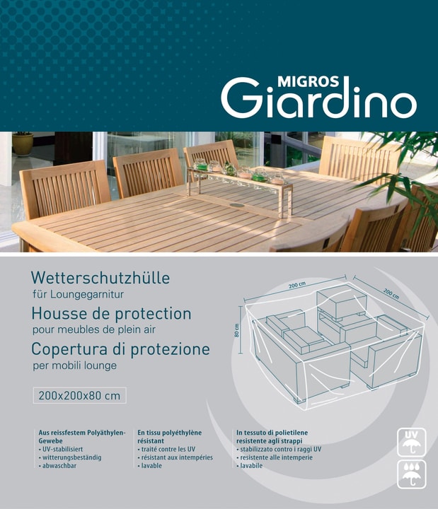 Image of M-Giardino Schutzhülle für Loungegarnitur bei Do it + Garden von Migros