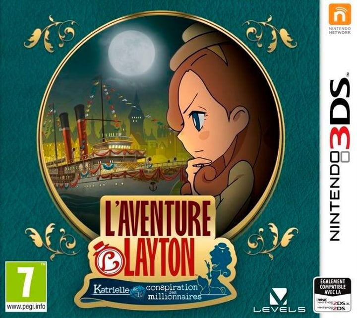 3DS - L'aventure Layton : Katrielle & la conspiration des millionnaires 3DS - L'aventure Layton : Katrielle & la conspiration des millionnaires 785300129651 N. figura 1