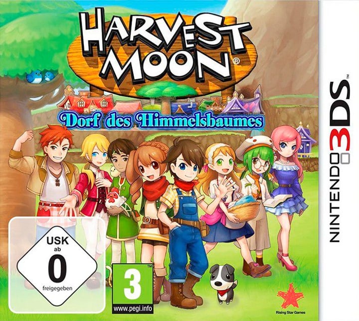 3DS - Harvest Moon: Dorf des Himmelsbaumes D Box 3DS - Harvest Moon: Dorf des Himmelsbaumes D Box 785300141702 N. figura 1