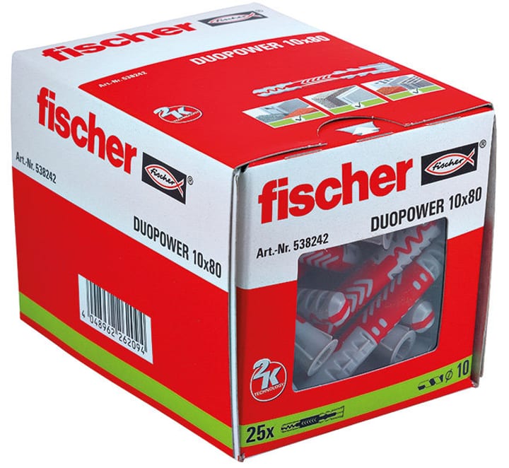 Image of fischer DUOPOWER 10 x 80 Universaldübel bei Do it + Garden von Migros