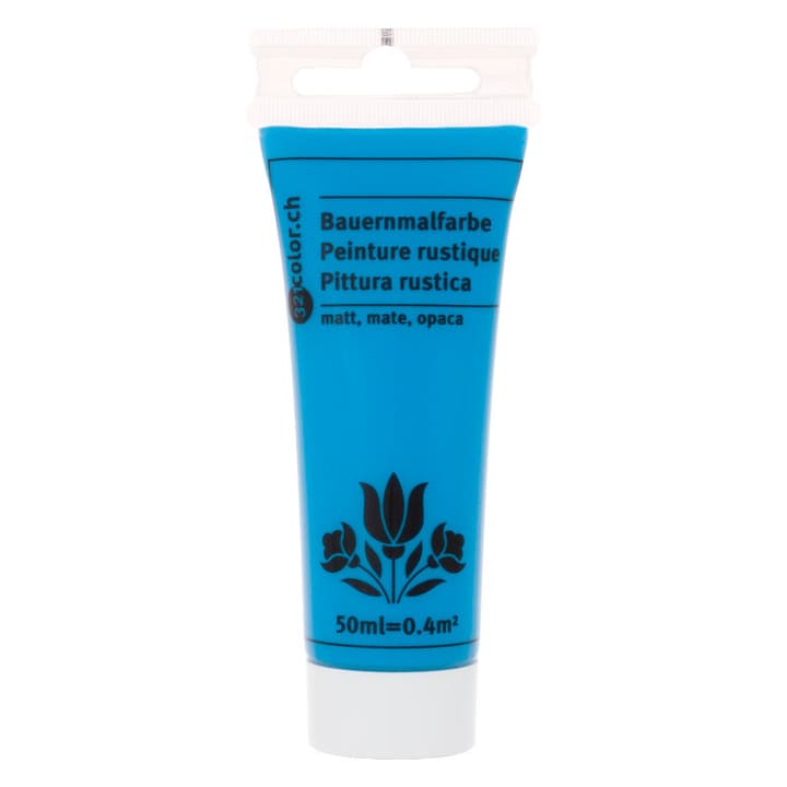 321Color Pittura rustica opaca 50ml Pittura rustica opaca 50ml 321Color 661408200000 Colore Blu cielo N. figura 1