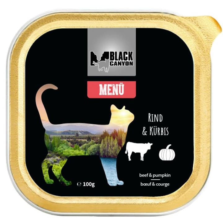 Image of Black Canyon Katze Menü Rind Nassfutter