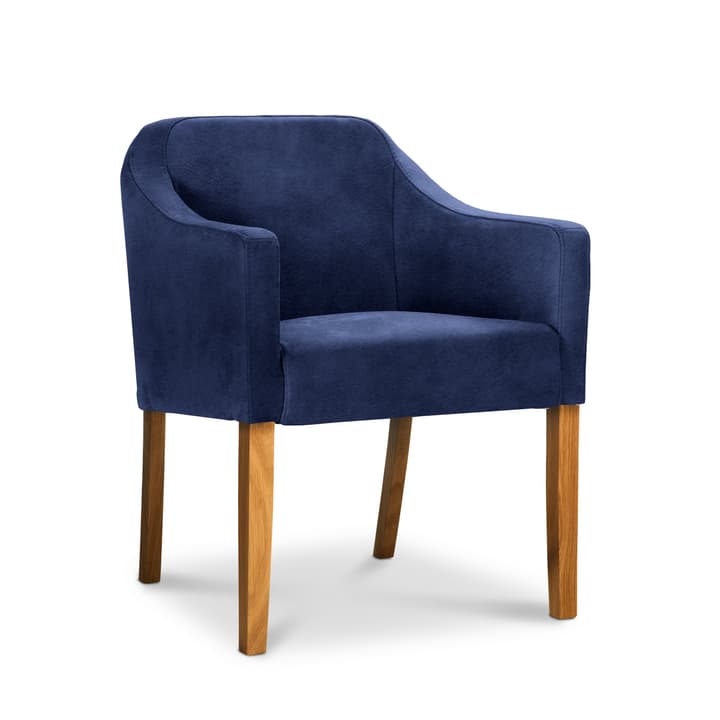 LUCAS Chaise Grizzly LUCAS Chaise Grizzly 366009236806 Dimensions L: 62.0 cm x P: 63.0 cm x H: 79.0 cm Couleur Bleu foncé Photo no. 1