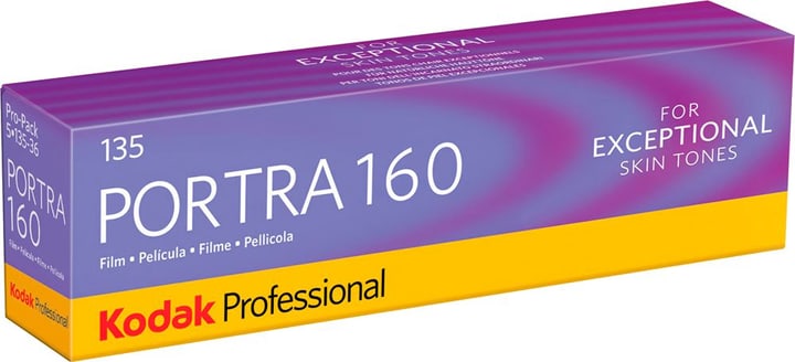 Kodak Portra 160 135-36 5-Pack Pellicule papier couleur Portra 160 135-36 5-Pack Pellicule papier couleur Kodak 785300135360 Photo no. 1