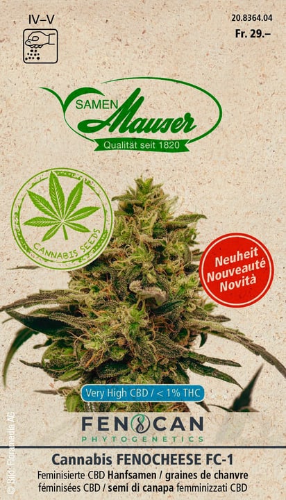 Image of Samen Mauser Cannabis Fenocheese (FC 1) Kräutersamen