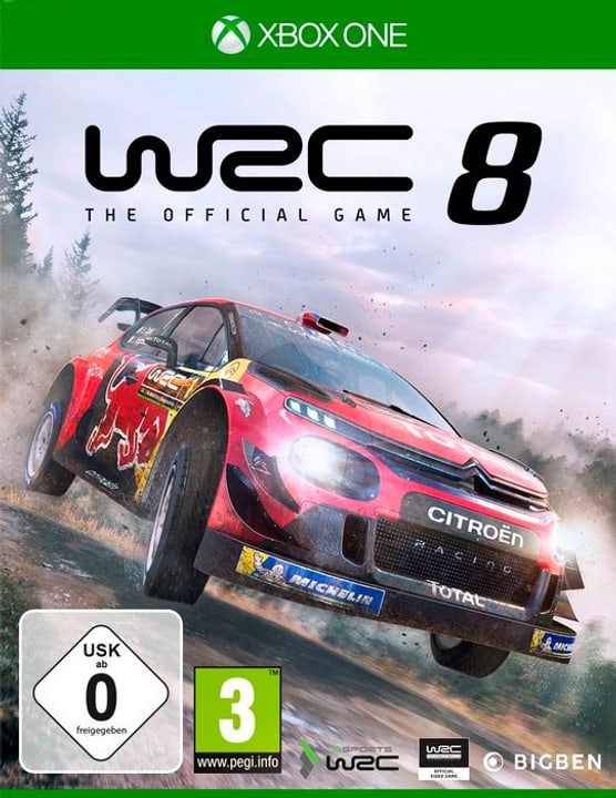 Xbox One - WRC 8 D/F Box Xbox One - WRC 8 D/F Box 785300145746 Photo no. 1