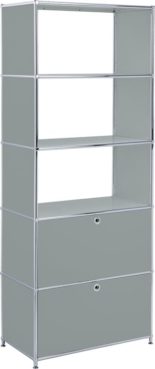 FLEXCUBE Etagère FLEXCUBE Etagère 401815510580 Dimensions L: 77.0 cm x P: 40.0 cm x H: 193.0 cm Couleur Gris Photo no. 1