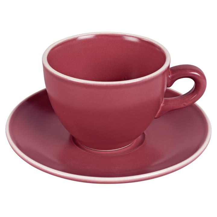 MAELLE Tasse incl. soucoupe MAELLE Tasse incl. soucoupe 440268600034 Couleur Bordeaux Dimensions H: 7.8 cm Photo no. 1
