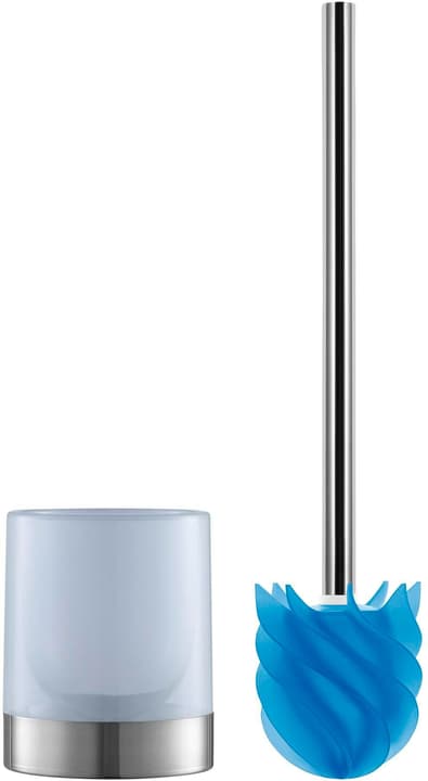 Image of LOOMAID Toilettenbürste aus Silikon, Blau, schmutzabweisend WC-Bürstengarnitur