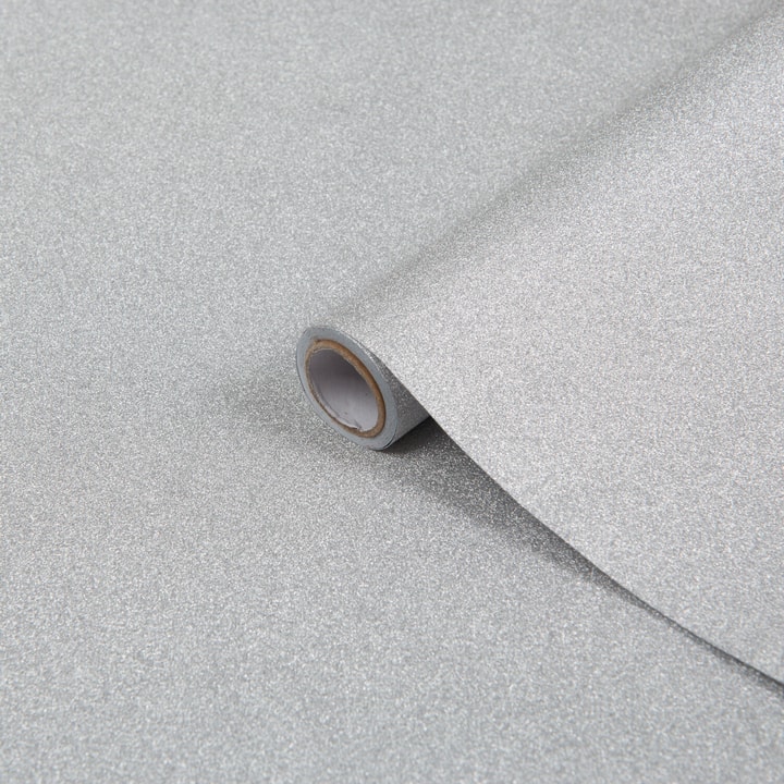 Image of D-C-Fix Metallic Glitter silver 45 x 150cm