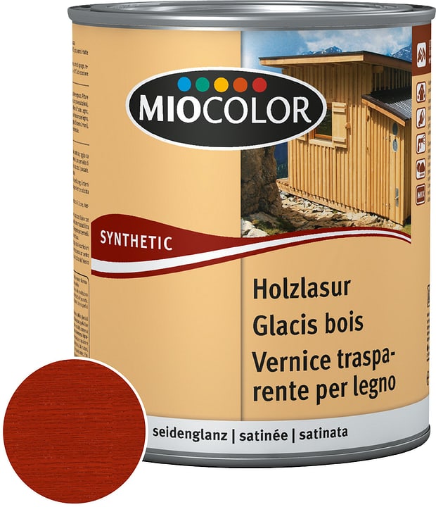 Image of Miocolor Holzlasur Mahagoni 2.5 l bei Do it + Garden von Migros
