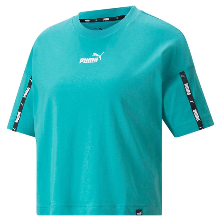 Image of Puma Power Tape Cropped Tee Shirt mint bei Migros SportXX
