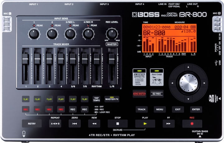 Boss BR-800 Digital Recorder BR-800 Digital Recorder Boss 785300150510 Photo no. 1