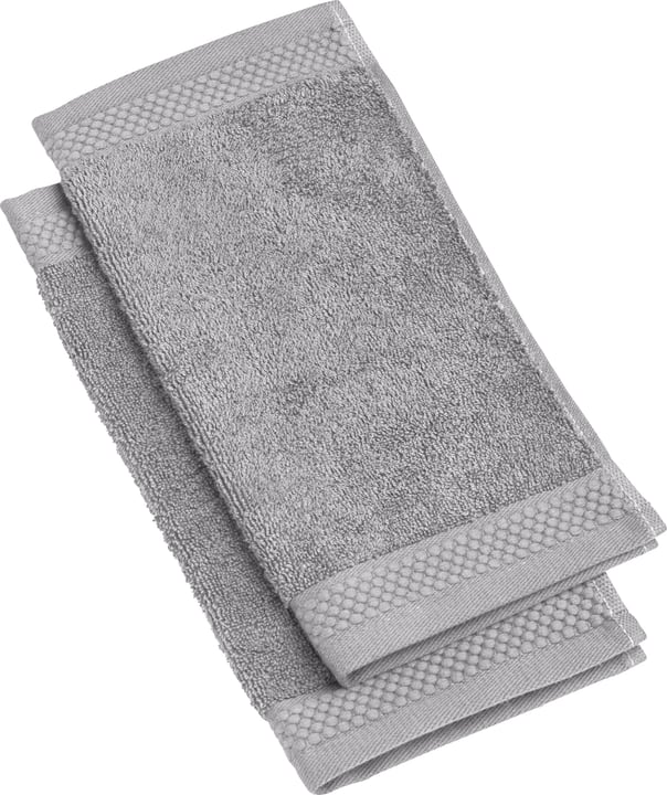 NEVA Lavettes à 2 piéces NEVA Lavettes à 2 piéces 450849720182 Couleur Gris moyen Dimensions L: 30.0 cm x H: 30.0 cm Photo no. 1