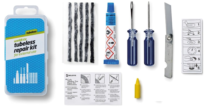 Image of Tubeless Reparaturkit gross Veloflickzeug bei Migros SportXX