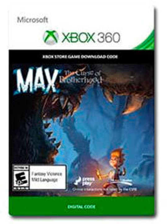 Xbox 360 Max - The Curse of Brotherhood Digital (ESD) Xbox 360 Max - The Curse of Brotherhood Digital (ESD) 785300135405 Bild Nr. 1