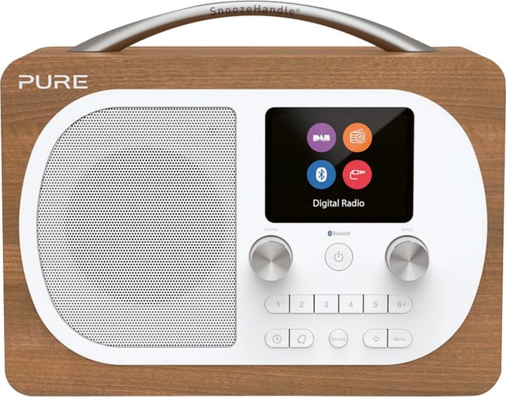 Pure Evoke H4 - Walnuss Digitalradio DAB+ Evoke H4 - Walnuss Digitalradio DAB+ Pure 785300127372 Bild Nr. 1