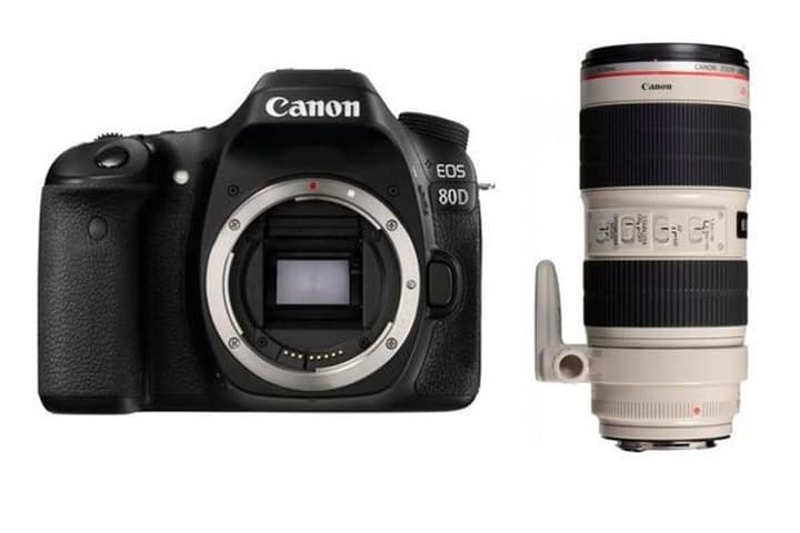 Canon EOS 80D + EF 70-200mm 2.8L EOS 80D + EF 70-200mm 2.8L Canon 785300126143 N. figura 1