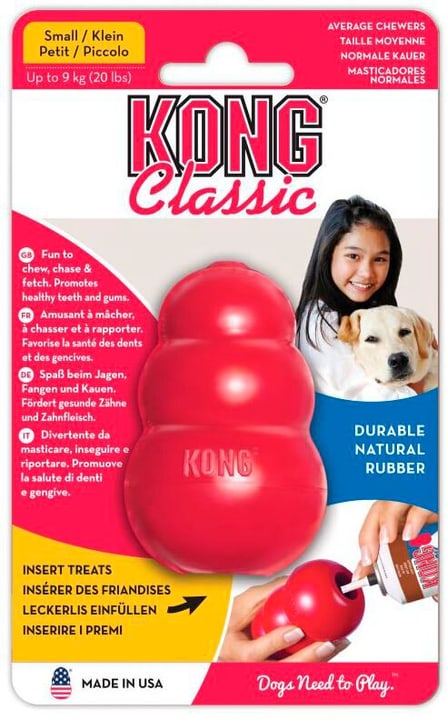 Image of KONG Classic rot S Kauspielzeug